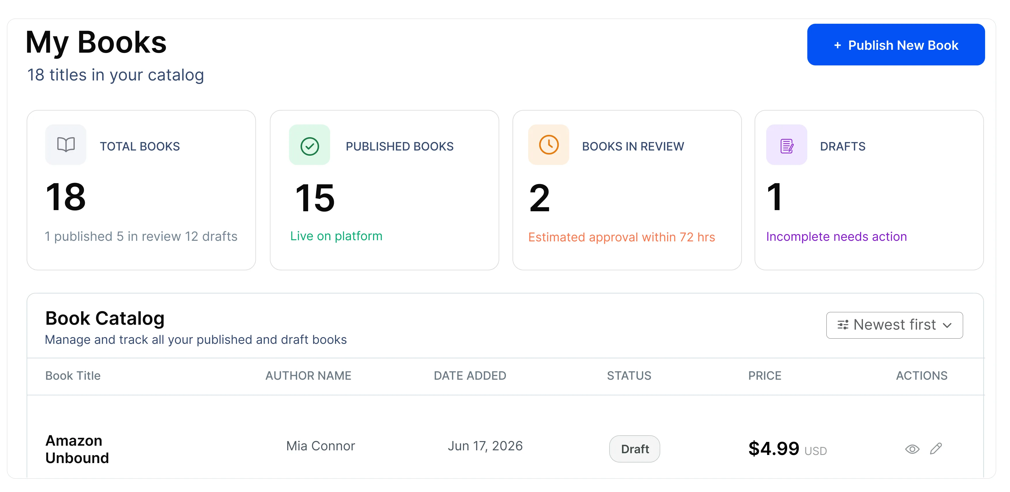 Manage Books